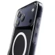 Puro iPhone 17 Pro Max Case Impact Clear D3O MagSafe, Transparent