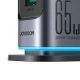 Joyroom JR-TCM02 GaN 65W lādētājs / uzlādes stacija 4xUSB-C 2xUSB-A ar Lielbritānijas kontaktdakšu – pelēks