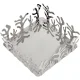 Салфетница Alessi Mediterraneo ESI18, 20.5 x 20.5 см, серебристая