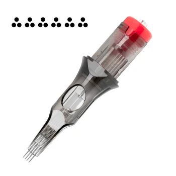 Картриджи для тату El Cartel V2 6 InRow 0.30 3RLX Long Taper, 10 шт.