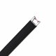 Electric Lighter USB Rechargeable, Windproof Flameless Plasma Arc Lighter, black