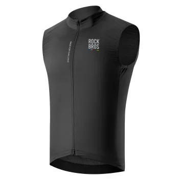 Velo veste Rockbros TLMJ003-01 ROAD TO SKY vīriešiem M, melna