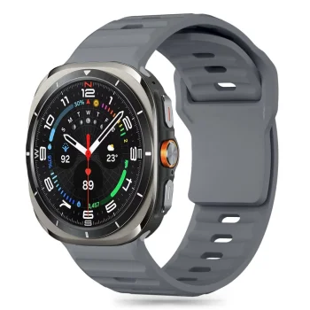 Ремешок Tech-Protect Silicone Line для Samsung Galaxy Watch Ultra (47 мм) - серый