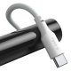 Baseus 2x set USB Typ C Cable Fast Charging PD and QC 40W 5A 1,5m, White | Lādētājvads Datu Pārraides Kabelis...