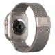 Tech-Protect Milano Vanguard siksniņa Apple Watch (44 / 45 / 46 / 49 mm), Titanium