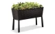 Кашпо на ножках Keter Easy Grow 114 x 49.3 x 76 см, антрацит