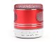 Wireless Portable Mini Bluetooth Speaker MP3 Radio FM USB MicroSD, Red