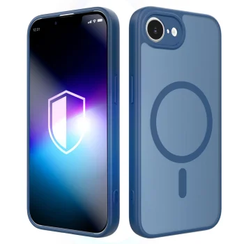 3mk Misty MagCase for iPhone 16E / 17E, Blue