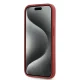 Karl Lagerfeld iPhone 15 / 14 / 13 Case Diagonal Quilted Script, Red
