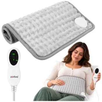 Electric Heating Pad Pillow Zortiva 40x30 cm 75W Grey