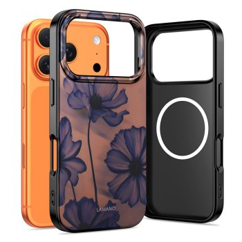 Tech-Protect Lamano MagSafe maciņš iPhone 17 Pro Max – brūni-violets | Phone Case Cover