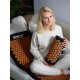 Acupressure Mat and Pillow Set Neo-Sport NS-901, Black and Gold