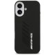 Silikona maciņš AMG Oversize Rhombs ar MagSafe iPhone 17 — Melns | Phone Case Cover