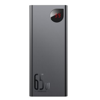 Baseus Adaman Powerbank 20000мАч 65W Quick Charge 3.0 Power Delivery Черный