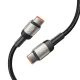 Tech-Protect UltraBoost Evo USB-C / USB-C PD kabelis 100W 1m, titāna