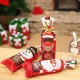 Футляр для бутылки с рождественским снеговиком