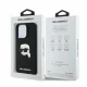 Karl Lagerfeld silikona Head Print MagSafe vāciņš iPhone 16 Pro Max - melns | Silicone Phone Case Cover Black