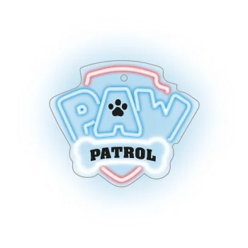 Psi Patrol Logo OW-130146 LED neona lampa uz organiskā stikla