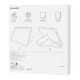 Apple iPad Pro 12.9 (2020 2021 2022) Baseus Minimalist Tablet Cover Case, Pink | Чехол Книжка для...