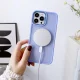 Vāciņš iPhone 15 Plus ar MagSafe Color Matte Case, violets