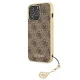 Чехол Guess 4G Charms Collection для iPhone 13 Pro / 13, коричневый