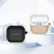 Tech-Protect silikona vāciņš ar āķi Samsung Galaxy Buds 3 / Pro - pelēks | Silicone Hook case for grey