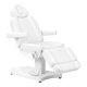 Azzurro 803D Electric Beauty Chair with 3 Motors, White