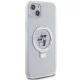 Karl Lagerfeld vāciņš iPhone 15 Plus / 14 Plus 6.7\" Ring Stand MagSafe balts
