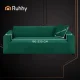 Чехол на диван Ruhhy 190-230 см, темно-зеленый