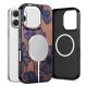 Tech-Protect Lamano MagSafe vāciņš iPhone 16 Pro Max – brūni-violets | Phone Case Cover