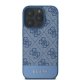 Guess 4G Bottom Stripe Phone Case Cover iPhone 16 Pro Max - Blue