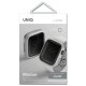 Apple Watch Series 4 / 5 / 6 / 7 / 8 / SE 44 / 45 mm Uniq Etui Moduo Cover Case, Chalk-Grey | Чехол Книжка...