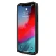 Чехол Guess для iPhone 12 Pro Max Saffiano Triangle Logo, красный