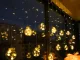 Рождественская Гирлянда, Занавес, Лампочки, 138 LED, IP44, Теплый Белый
