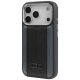 Audi iPhone 17 Pro vāciņš A6 Synthetic Leather MagSafe, melns