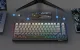 Mehāniskā spēļu tastatūra Onikuma G83, RGB, Bluetooth / 2.4 GHz / USB-C, melna