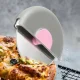 Apaļš picas nazis ar asmens aizsargu, 8.5 cm, pelēks