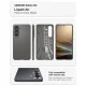 Чехол Spigen Liquid Air для Samsung Galaxy S26, серый