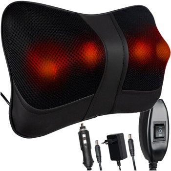 Shiatsu Massage Pillow for Neck and Back Soulima 22987