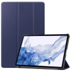 Samsung Galaxy Tab S9 (SM-X710, SM-X716B) Trifold Stand PU Leather Cover Case, Blue | Чехол Книжка для Планшета