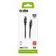 Sbs TECABLETCC20BK USB-C uz USB-C kabelis, 25W Power Delivery, 1.5m, Pelēks