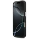 Чехол Guess Peony Hot Stamp Script MagSafe для iPhone 17 Pro — черный