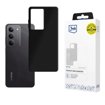 Telefona vāciņš 3mk Matt Case priekš Realme 14x, melns