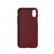 Adidas OR Molded PU Suede vāciņš Apple iPhone X / XS Burgundijas
