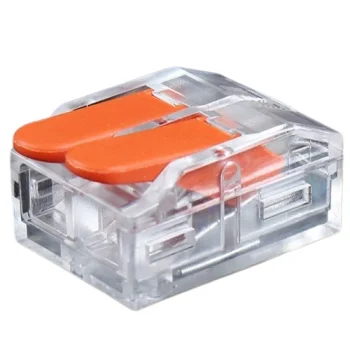 Vadu savienotājs ar sviru 2x 0.5-6.0 mm², 41A, 450V, 20 gab.