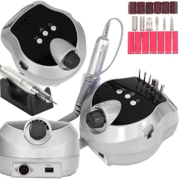 Professional Nail Drill for Manicure and Pedicure 80W, Grey