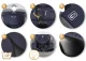 Детское автокресло Nukido Aero Line 0-36 кг Isofix, черно-темно-синее