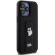 Чехол Karl Lagerfeld для iPhone 13 Pro Max Gripstand Saffiano Choupette Pin, черный