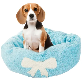 Soft Plush Bed for Dogs and Cats, 50 cm
