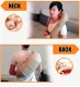 Šiacu Elektriskais Kakla Muguras Plecu Masažieris Masieris ķermenim, Bēšs | Shiatsu Body Massager